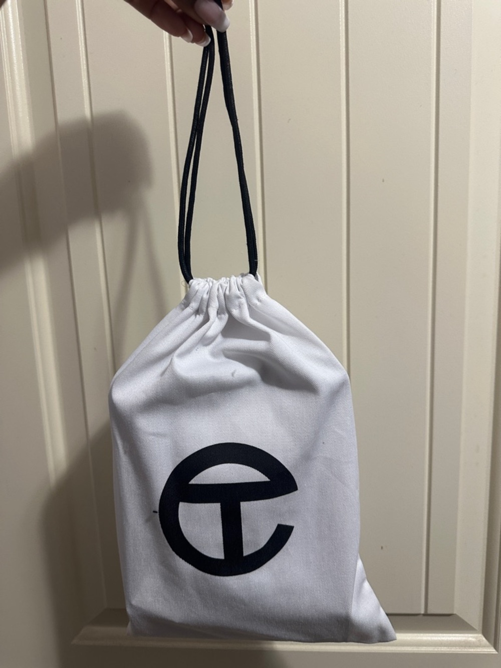 Telfar Small Shopper Crossbody in Cognac Brown - Picture 5 of 5